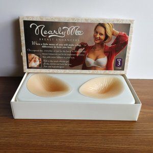 Nearly Me Push Up Bust Enhancers size 3 Light Beige Color